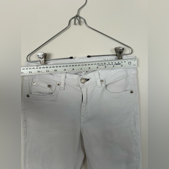 Rag & Bone White Skinny Jean Legging Size 26 W15020337 - Picture 3 of 12
